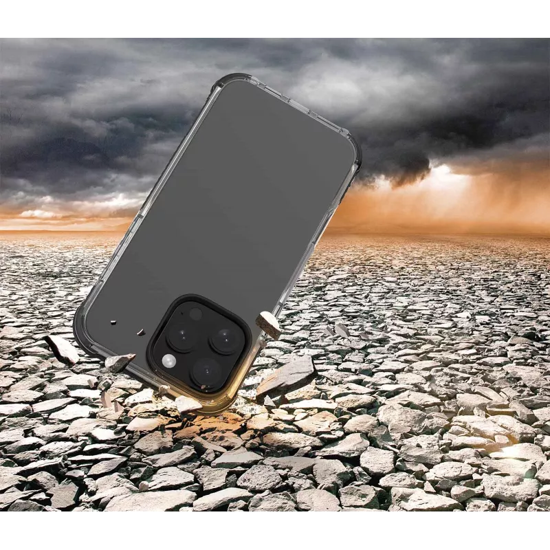 Cellularline Strong Guard Hülle für iPhone 16 Pro, transparent