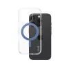 PanzerGlass CARE Feature Case 1317 Hülle für iPhone 16 Pro, mit Aufsteller und MagSafe, Transparent Blau
