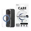 PanzerGlass CARE Feature Case 1317 Hülle für iPhone 16 Pro, mit Aufsteller und MagSafe, Transparent Blau
