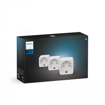 Philips Hue smarte Steckdose, weiß (3 Stück)