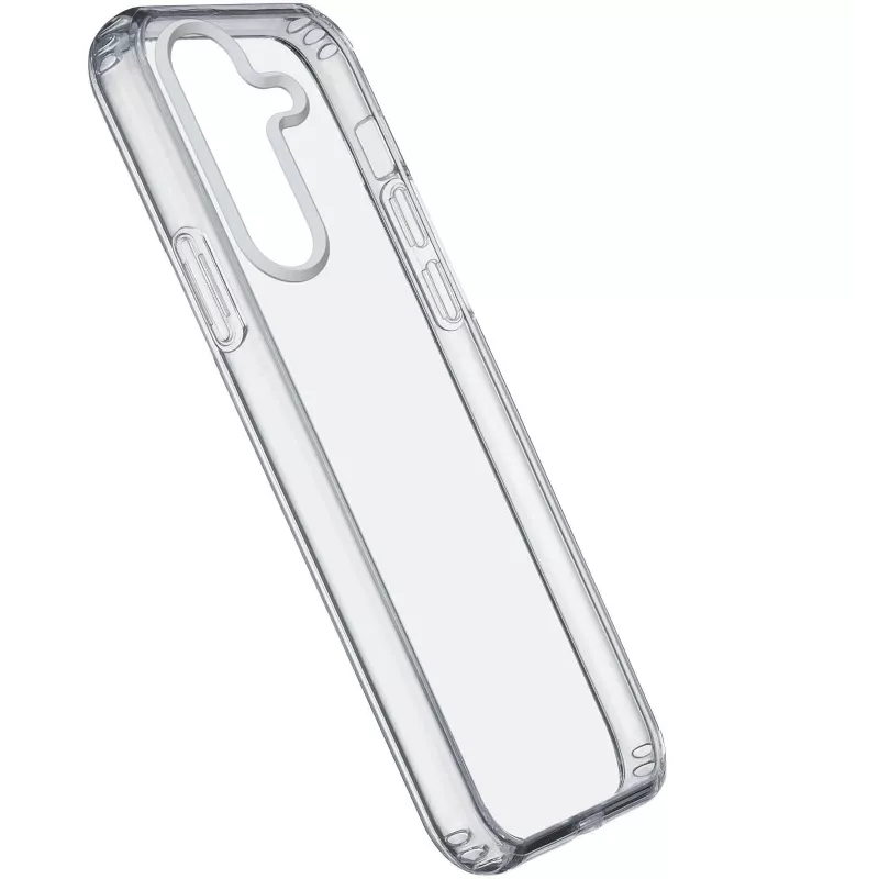 Cellularline CLEARDUOGALS24FET Clear Strong Case für Samsung S24 FE, transparent