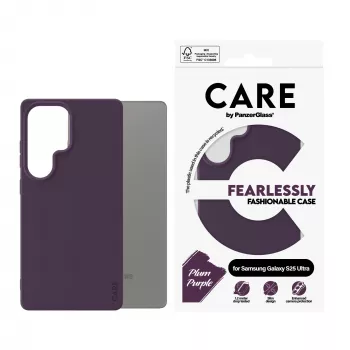 PanzerGlass CARE™ by ® Case Plum Lila Samsung Galaxy S25 Ultra