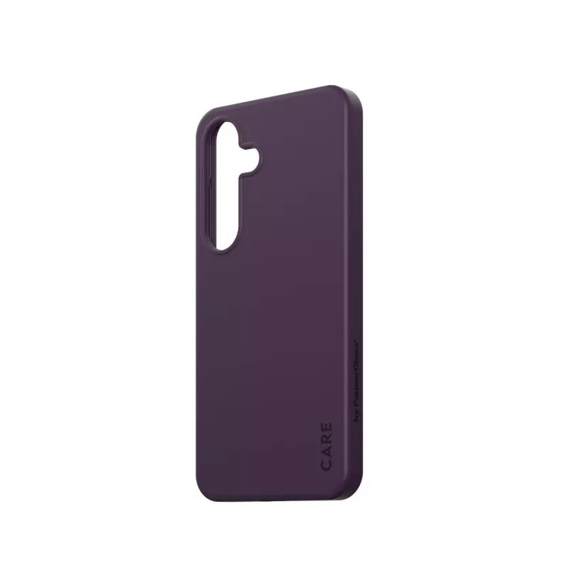 Cover PanzerGlass CARE by modische Hülle Plum Lila Samsung Galaxy S25 Transparent