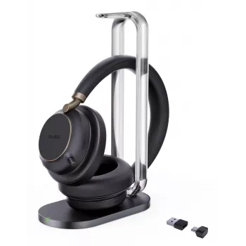 Yealink BH76 Plus mit Ladestation Teams Schwarz USB-C/A Headset