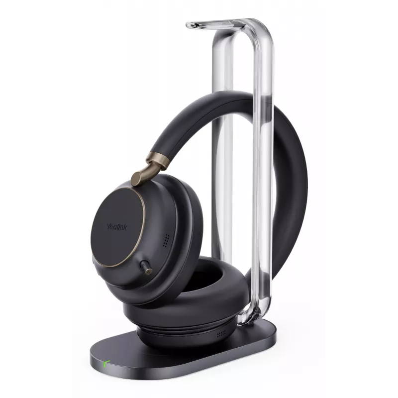 Yealink BH76 Plus mit Ladestation Teams Schwarz USB-C/A Headset