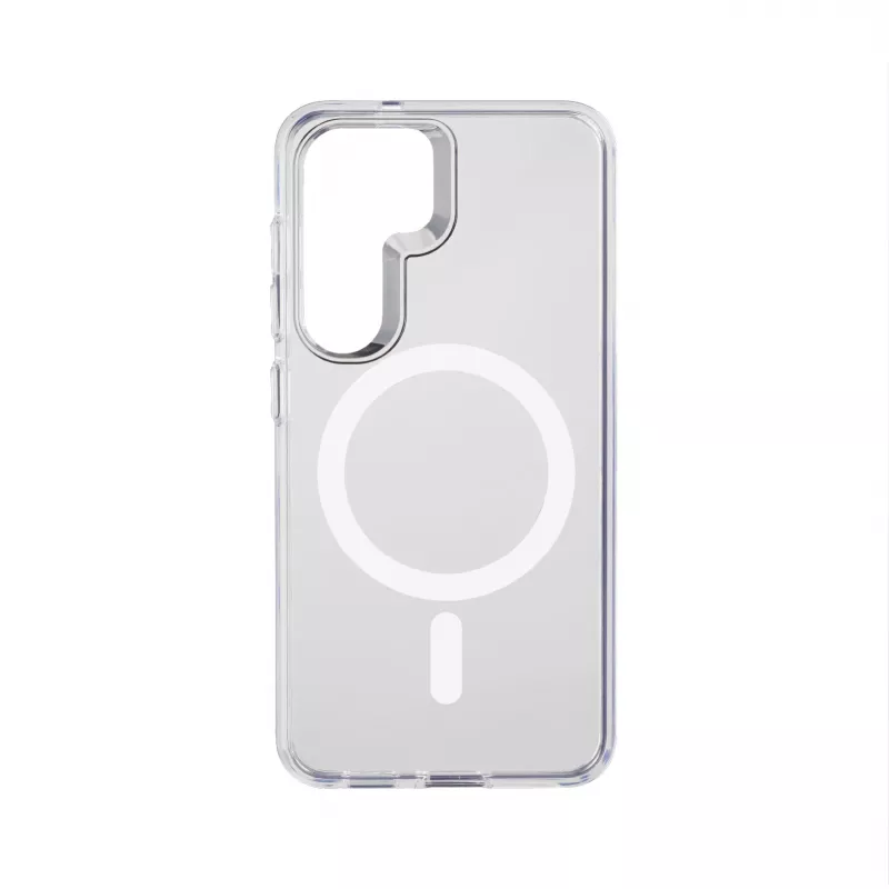 Cellularline Gloss Mag – Galaxy S25 Magnetische Hülle zum Aufladen und Anbringen am MagSafe-Ladegerät