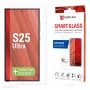 Displex Smart Glass (9H) für Samsung Galaxy S25 Ultra, Montageaufkleber, unzerbrechlich