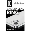 Cellularline CAMERARINGIPHSE4 Kameralinsen-Schutzring für iPhone 16e, Transparent