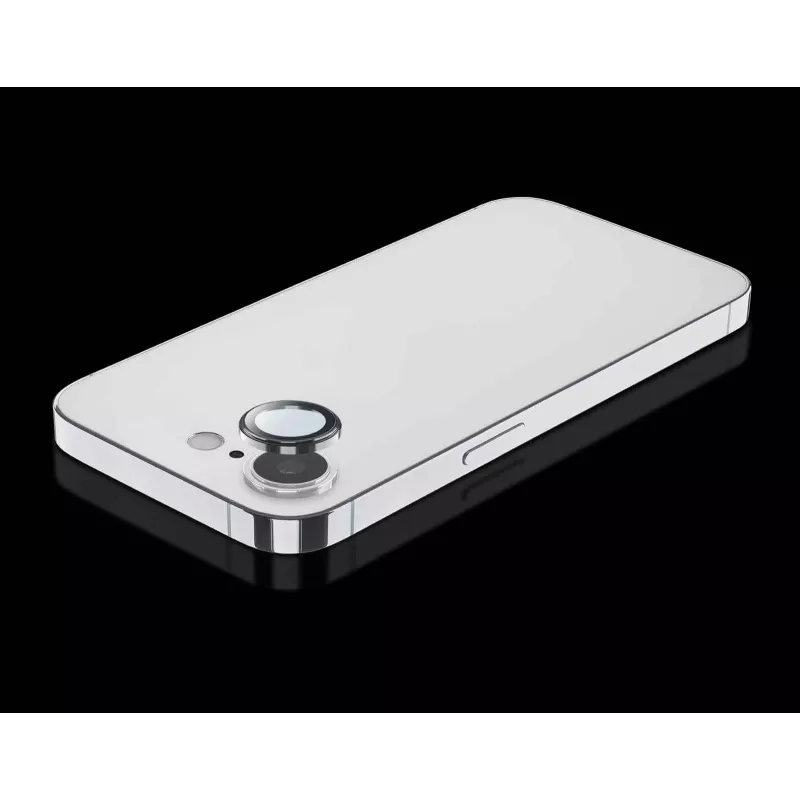 Cellularline CAMERARINGIPHSE4 Kameralinsen-Schutzring für iPhone 16e, Transparent