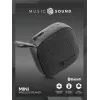 Music Sound Kabelloser Lautsprecher Mini kompakt und farbenfroh 3-Watt Bluetooth-Lautsprecher