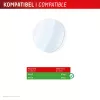 E.V.I Displex Glass Displayschutzglas für Garmin fenix E/fenix 8 47 mm