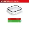 E.V.I Displex Full Body Displayschutz für Apple Watch SE (2/3) 44 mm, transparent