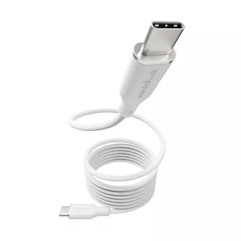 PanzerGlass empower™ by ® Magnetic 240W USB-C-zu-USB-C-Kabel | USB 2.0 | 1,5 m | Silver White