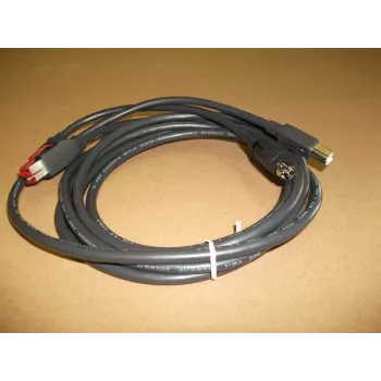 Epson 2218424 Netzkabel Schwarz 3 m PoweredUSB