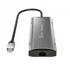 j5create JCD393 4K60 Elite USB-C® 10Gbps Mini Dock, Space Grey