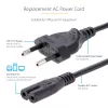 StarTech.com 2 m Laptop-Netzkabel, EU-Stecker auf C7, 2,5 A 250 V