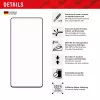 Displex Full Cover Displayschutzfolie (10H) für Google Pixel 7 Pro, Eco-Montagerahmen, Vollflächig