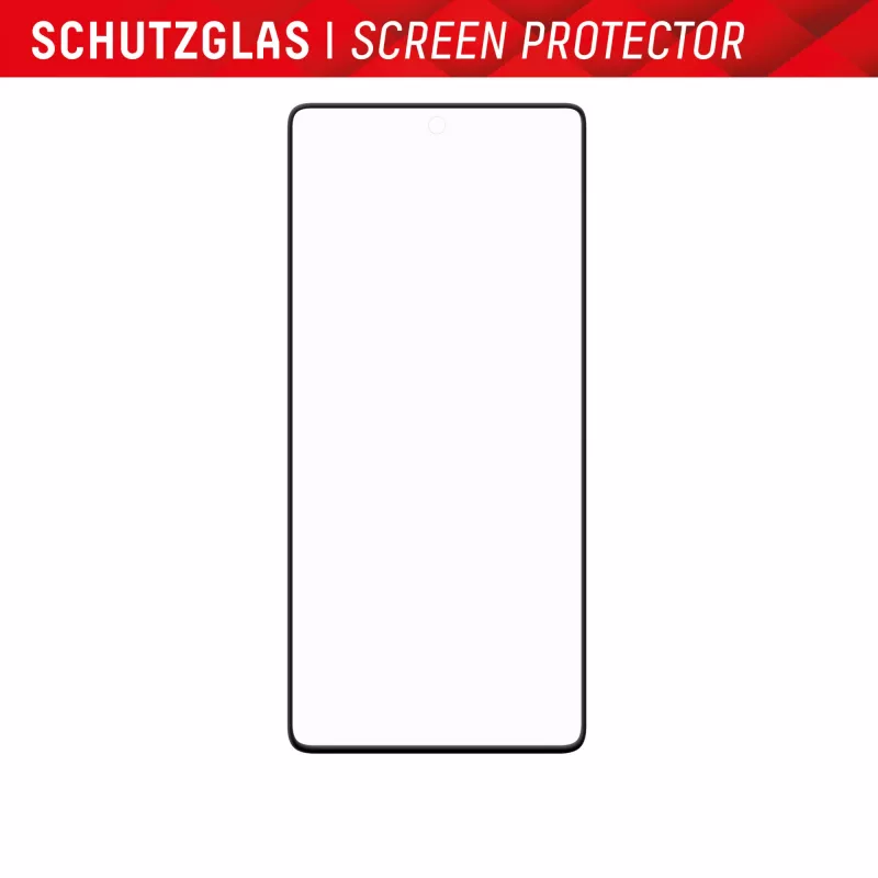 Displex Full Cover Displayschutzfolie (10H) für Google Pixel 7 Pro, Eco-Montagerahmen, Vollflächig