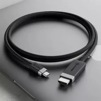 ALOGIC FUCHD1-SGR Videokabel-Adapter 1 m HDMI Typ A USB Typ-C Grau