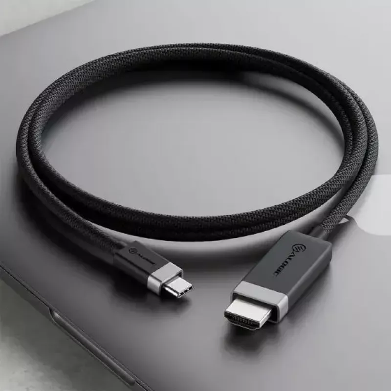 ALOGIC FUCHD2-SGR Videokabel-Adapter 2 m HDMI Typ A USB Typ-C Grau
