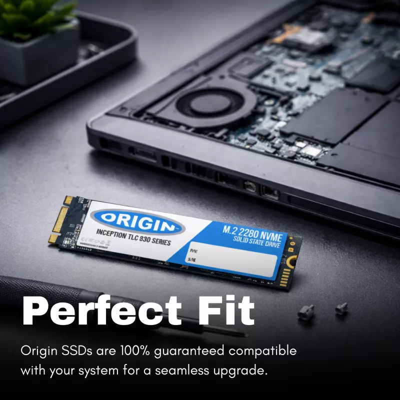 SSD Origin Inception 512GB NVMe M.2 30mm – 2100/1900 MB/s