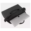 Tucano Gommo BGOM15-BK Laptoptasche für 15,6-Zoll-Laptops und MacBook Pro 16 Zoll (40,6 cm), wasserfestes recyceltes Material, Schultergurt, Schwarz