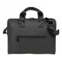 Tucano Gommo BGOM15-BK Laptoptasche für 15,6-Zoll-Laptops und MacBook Pro 16 Zoll (40,6 cm), wasserfestes recyceltes Material, Schultergurt, Schwarz