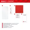 Displex Smart Glass (9H) für Xiaomi Redmi 13C, Montageaufkleber, unzerbrechlich