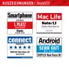 Displex Full Cover Screen Protector (10H) für Samsung Galaxy A35/A55 5G, Eco-Montagerahmen, Full Cover