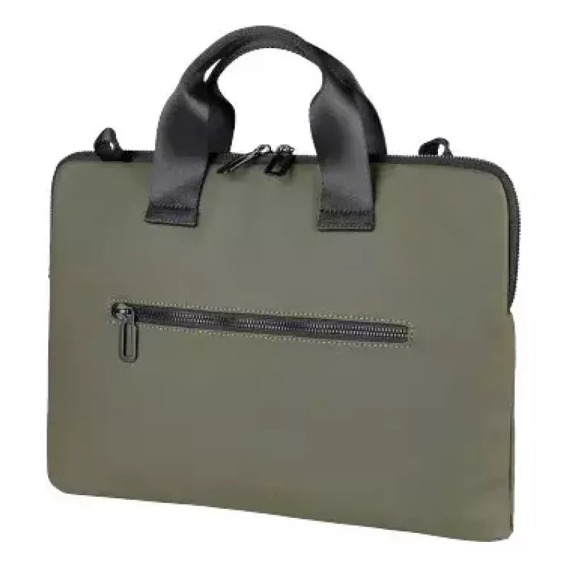 Tucano Gommo Slim BSGOM1516-VM Laptoptasche für 15,6-Zoll-Laptops (39,6 cm) und MacBook Pro 16 Zoll, Olivgrün
