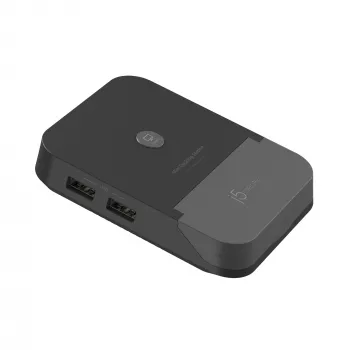 j5create JCD620 Mini Docking Station für Nintendo Switch™, Schwarz