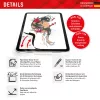 Displex TABLET PAPERSENSE für iPad Pro 11'' (2025/2024), abnehmbare Schreib- und Zeichenfolie mit Papiergefühl