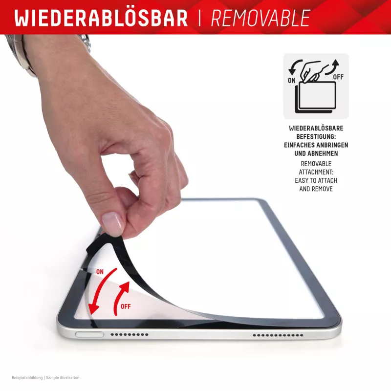 Displex TABLET PAPERSENSE für iPad Pro 11'' (2025/2024), abnehmbare Schreib- und Zeichenfolie mit Papiergefühl
