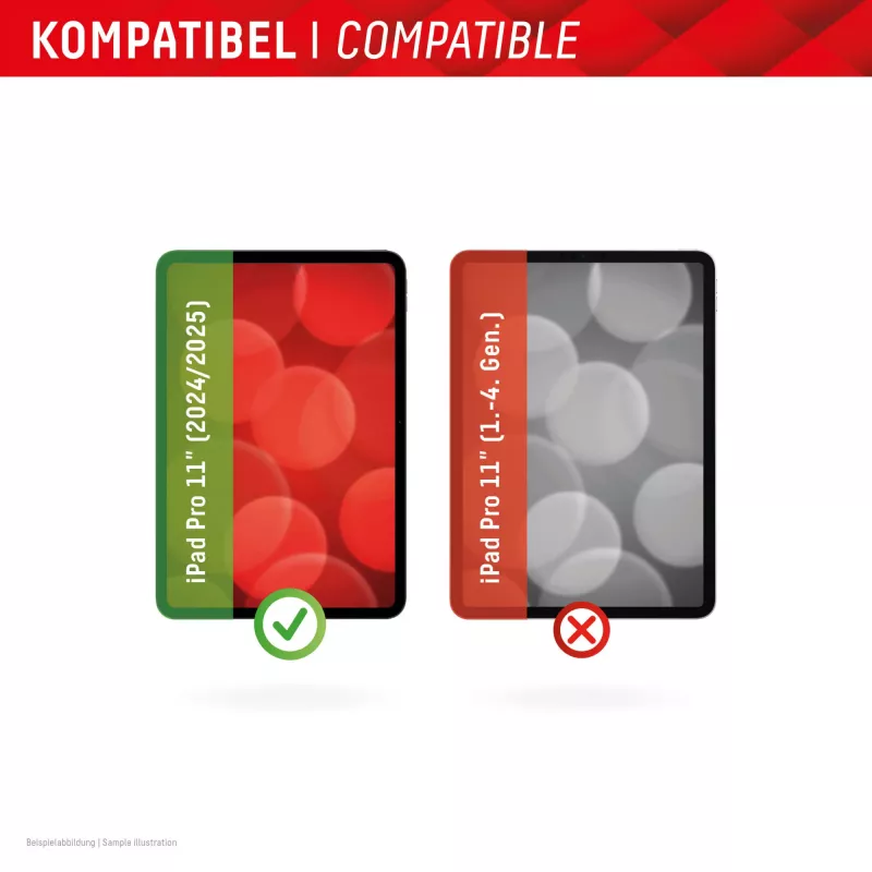 Displex TABLET PAPERSENSE für iPad Pro 11'' (2025/2024), abnehmbare Schreib- und Zeichenfolie mit Papiergefühl