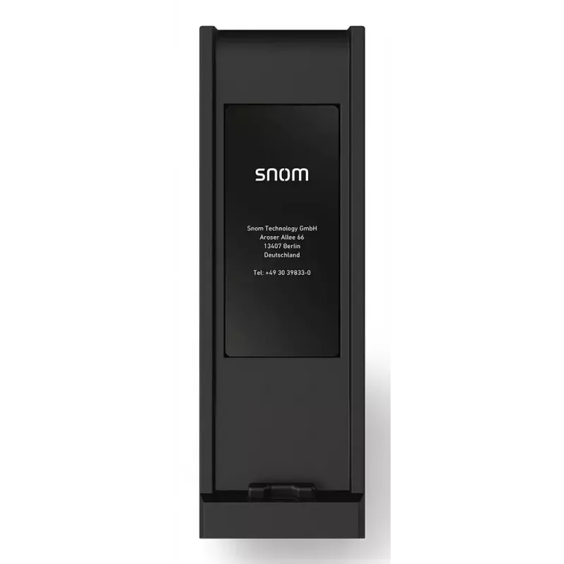 Snom HD30LA analoges Hoteltelefon für die Lobby, Schwarz