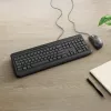 Incase Designed by Microsoft Wired Desktop 600 Tastatur Maus enthalten Universal USB QWERTY UK-Englisch Schwarz