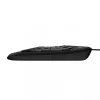 Kabelgebundene Full-Size-Tastatur Incase Designed by Microsoft Wired 600 — USB, QWERTY, UK-Englisch, Schwarz