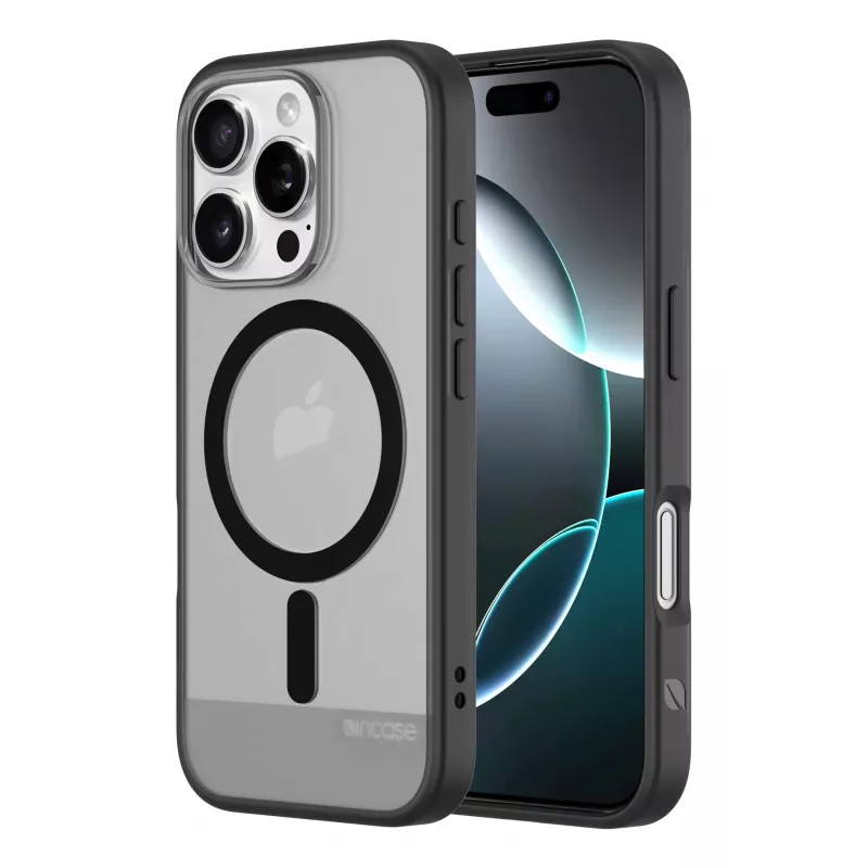 Incase INPH190402-BLK Slim Case für iPhone 16 Pro, MagSafe, Schwarz