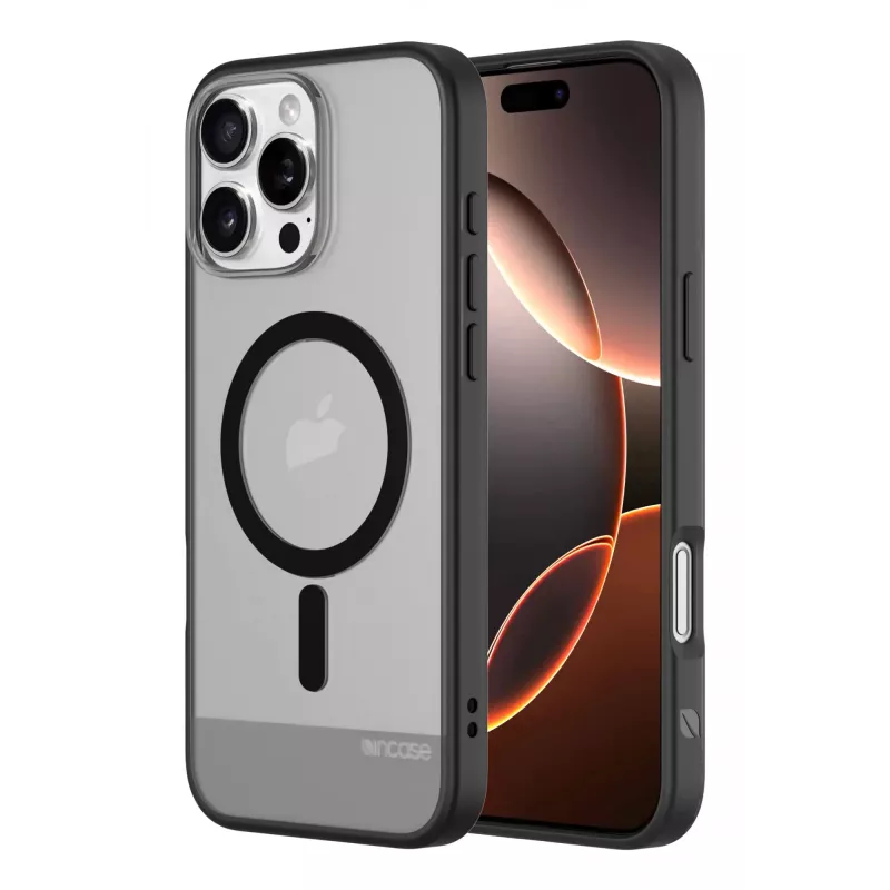 Incase INPH190404-BLK Slim Case für iPhone 16 Pro Max, MagSafe, Schwarz