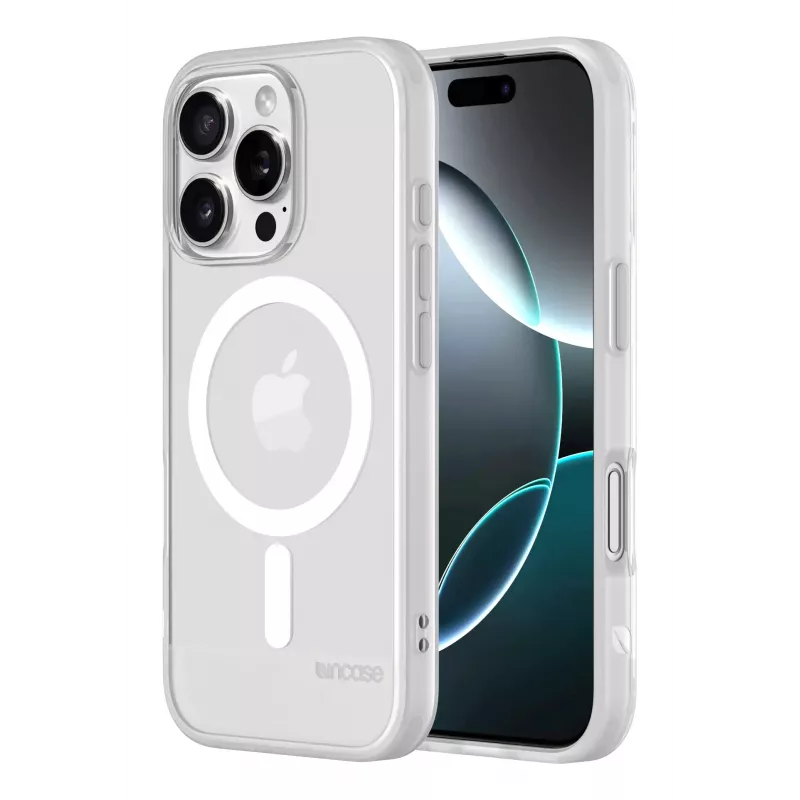 Incase INPH190402-CLR Slim Case Hülle für iPhone 16 Pro mit MagSafe, transparent