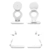 j5create Qi2 magnetische, faltbare 3-in-1-Ladestation Indoor USB Smartwatch Kopfhörer Smartphone