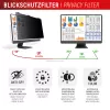 Displex PRIVACY SAFE abnehmbarer 2-Wege-Sichtschutzfilter für Desktop-Monitor 22'' (16:10)