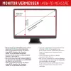 Displex PRIVACY SAFE abnehmbarer 2-Wege-Sichtschutzfilter für Desktop-Monitor 22'' (16:10)