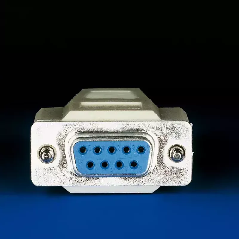 RS232-Kabel ROLINE 11.01.6260 6m DB9 M-F Grau