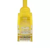 StarTech.com 2m Gelb schlank CAT6 Ethernet Kabel, Snagless, 100W PoE, UTP, LSZH, 28AWG Pure Bare Copper Wire, schlank RJ45 Network Patch Cord w/Strain Reliefs, Individually Tested