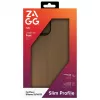 ZAGG 702314850 Folio Flip-Hülle für Apple iPhone 16e/15/14/13, Kunstleder, braun