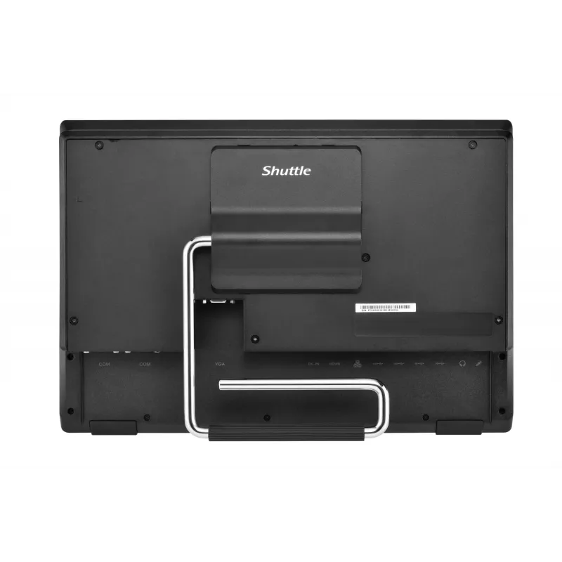 Shuttle P55U All-in-One-Barebone, 15,6 Zoll Touchscreen, Celeron 7305, WLAN, HDMI, 2x COM, 90 W, Schwarz