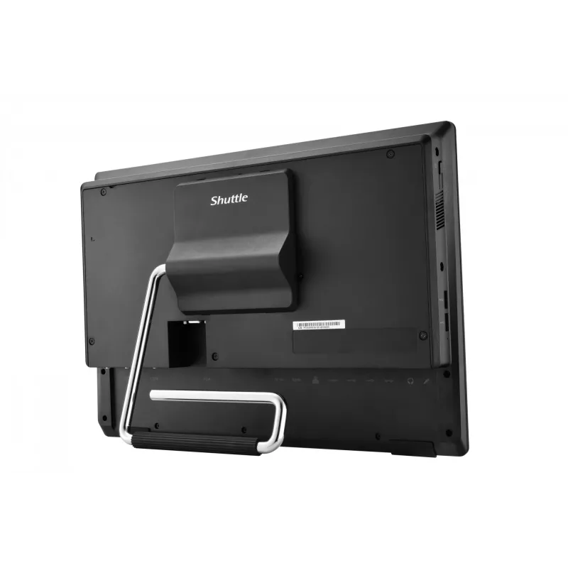 Shuttle P55U All-in-One-Barebone, 15,6 Zoll Touchscreen, Celeron 7305, WLAN, HDMI, 2x COM, 90 W, Schwarz