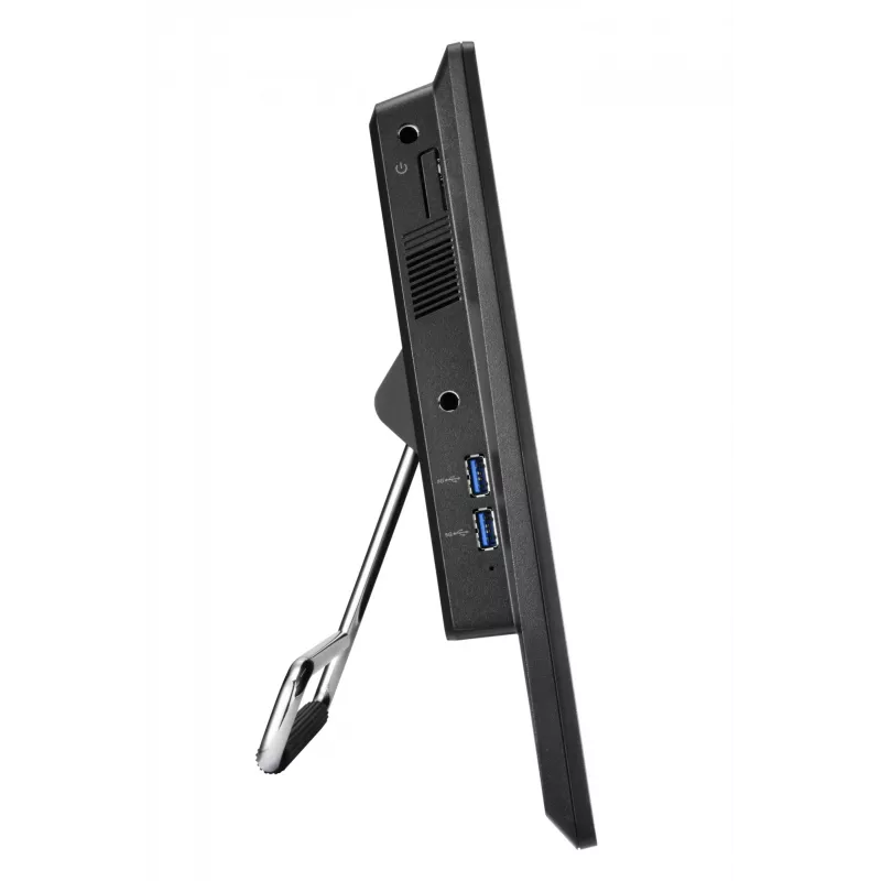 Shuttle P55U All-in-One-Barebone, 15,6 Zoll Touchscreen, Celeron 7305, WLAN, HDMI, 2x COM, 90 W, Schwarz