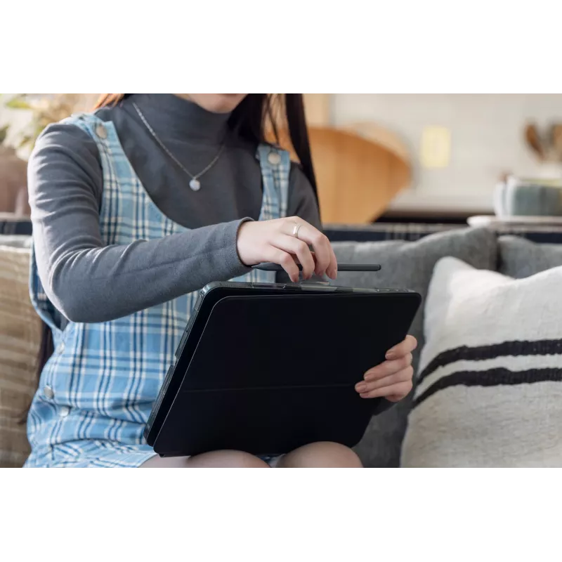 ZAGG Pro Keys 2 103414642 Tastatur-Foliohülle für iPad Air 11 (M2/M3), QWERTZ Deutsch, Schwarz